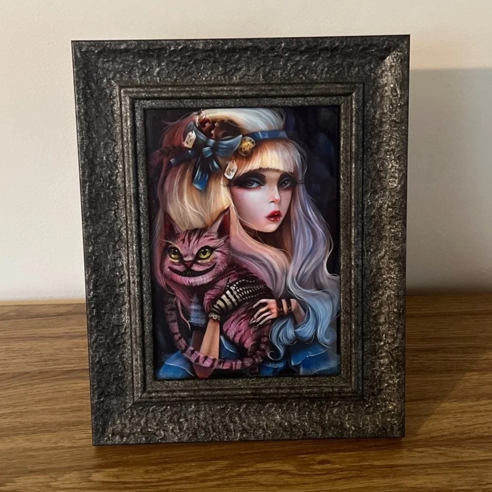 Alice in Wonderland Kurtis Rykovich print